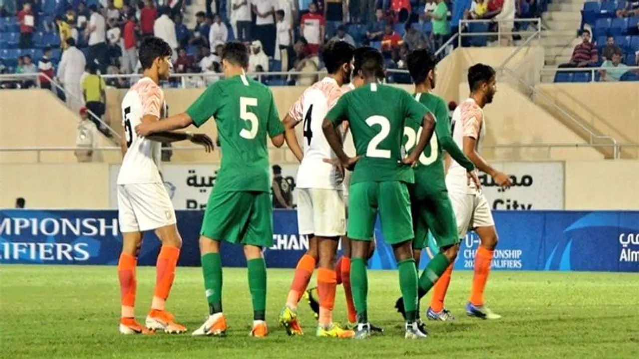 भारत सऊदी अरब से हारा, AFC अंडर 19 चैम्पियनशिप क्वालीफिकेशन से बाहर भारत सऊदी अरब से हारा, AFC अंडर 19 चैम्पियनशिप क्वालीफिकेशन से बाहर