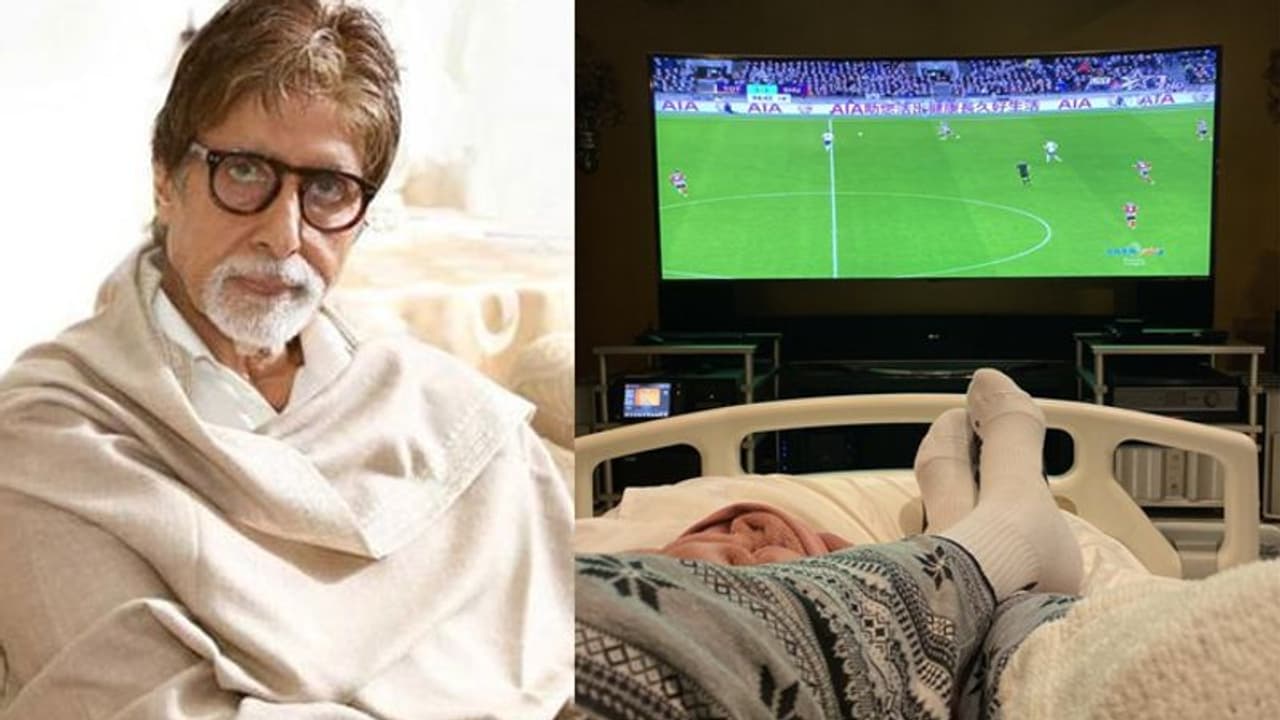 77 साल के अमिताभ अस्पताल में भर्ती, फोटो देख फैन्स हुए हैरान, बोले सर प्लीज आराम करें 77 साल के अमिताभ अस्पताल में भर्ती, फोटो देख फैन्स हुए हैरान, बोले सर प्लीज आराम करें