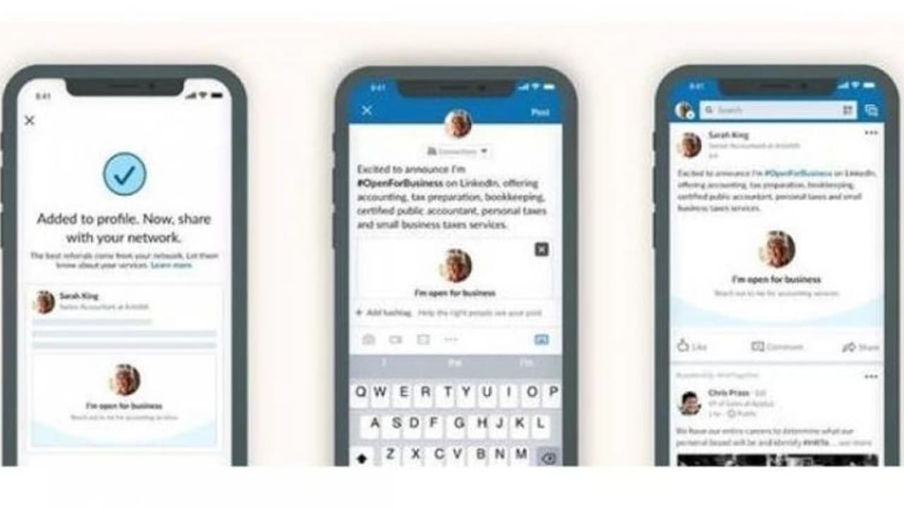 లింక్డ్ ఇన్ కొత్త ఫీచర్: ఫ్రెండ్లీ ఫ్రీలాన్సర్ లింక్డ్ ఇన్ కొత్త ఫీచర్: ఫ్రెండ్లీ ఫ్రీలాన్సర్