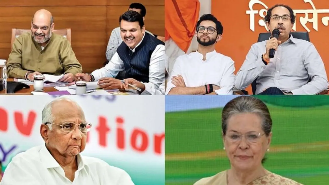 Maharashtra: NCP Congress cautious, Shiv Sena keeps its doors open, parties display passive power hungry attitude