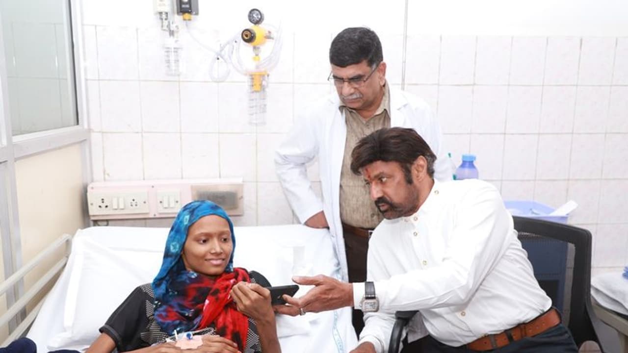 ఇంటర్ విద్యార్థినికి క్యాన్సర్: చికిత్సకు బాలకృష్ణ చేయూత ఇంటర్ విద్యార్థినికి క్యాన్సర్: చికిత్సకు బాలకృష్ణ చేయూత