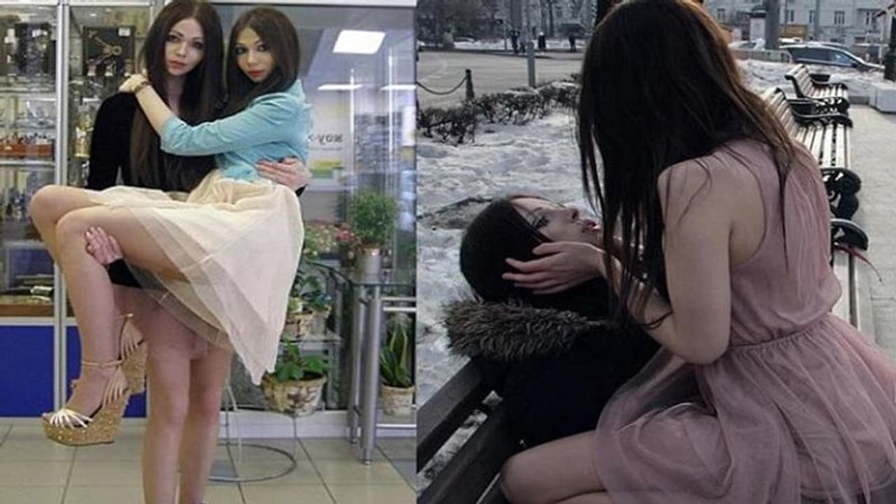 ये हैं हसबैंड वाइफ, देखने पर लोग समझते हैं जुड़वां बहनें ये हैं हसबैंड वाइफ, देखने पर लोग समझते हैं जुड़वां बहनें