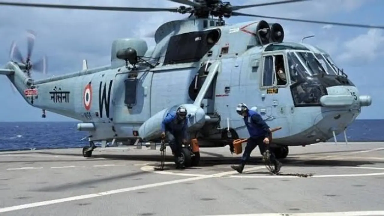 Navy Week 2019: Mumbai school children visit INS Shikra as part of celebrations Navy Week 2019: Mumbai school children visit INS Shikra as part of celebrations