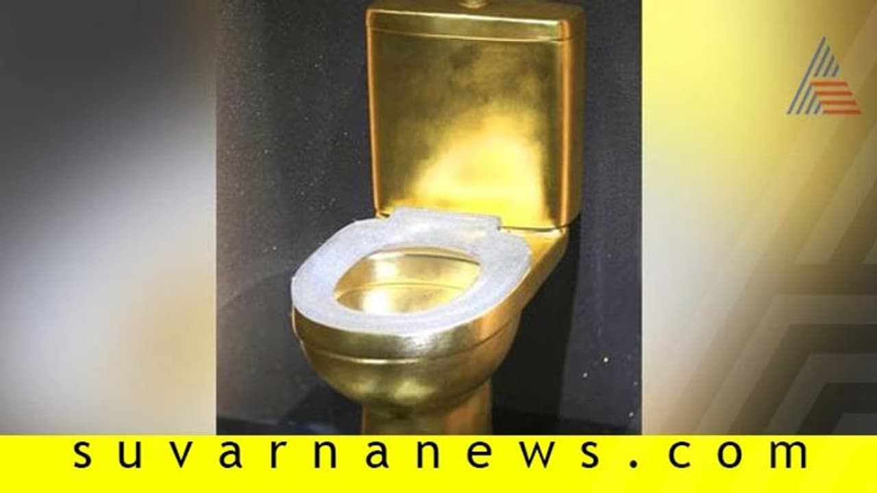 ತಮಾಷೆ ಅಲ್ಲ! ಇದು ವಜ್ರ ಖಚಿತ ಟಾಯ್ಲೆಟ್‌!
