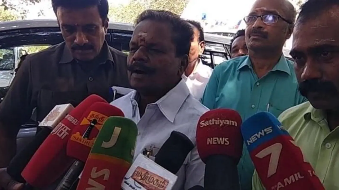 பாஜகவுடனான கூட்டணியை பிரிக்க முடியாது... பல்டி அடித்த அமைச்சர் பாஸ்கரன்!