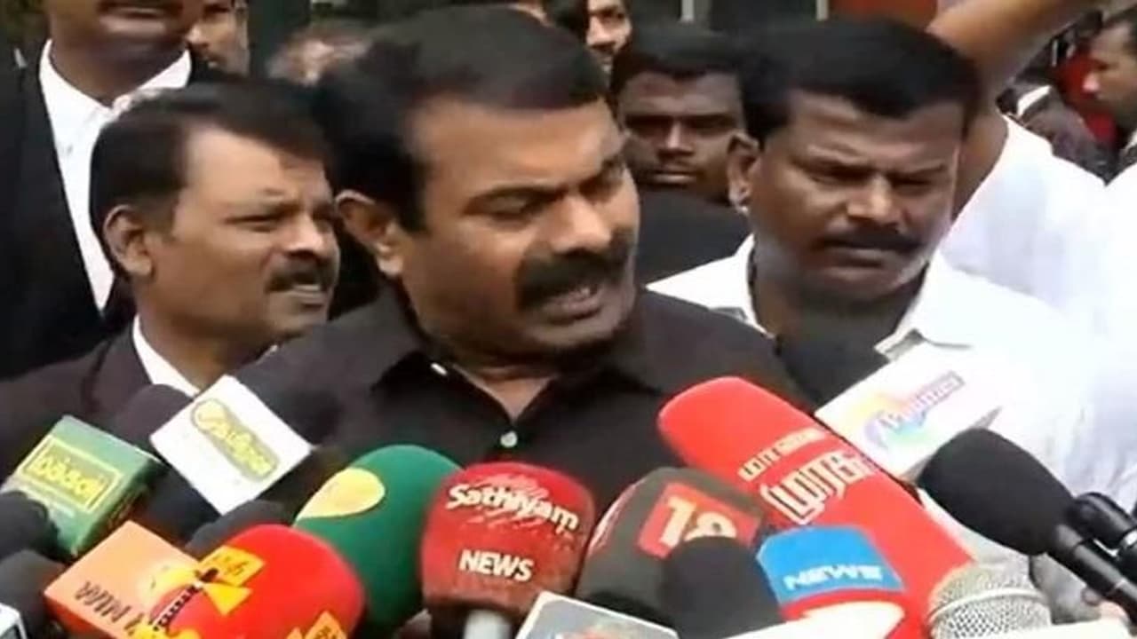 காங்கிரஸ் தமிழினத்தின் எதிரின்னா… பாஜக மனித குலத்தின் எதிரி ! தெறிக்கவிட்ட சீமான் !! காங்கிரஸ் தமிழினத்தின் எதிரின்னா… பாஜக மனித குலத்தின் எதிரி ! தெறிக்கவிட்ட சீமான் !!