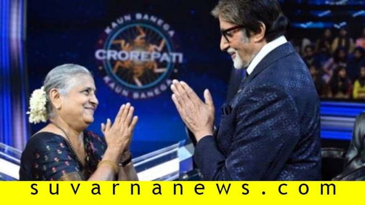 ಕನ್ನಡದ ಹೆಮ್ಮೆ ಸುಧಾಮೂರ್ತಿ ಕೆಬಿಸಿಲಿ; ಅಮಿತಾಬ್‌ಗೆ ಸಿಕ್ತು ದೇವದಾಸಿಯರ ಕೌದಿ !