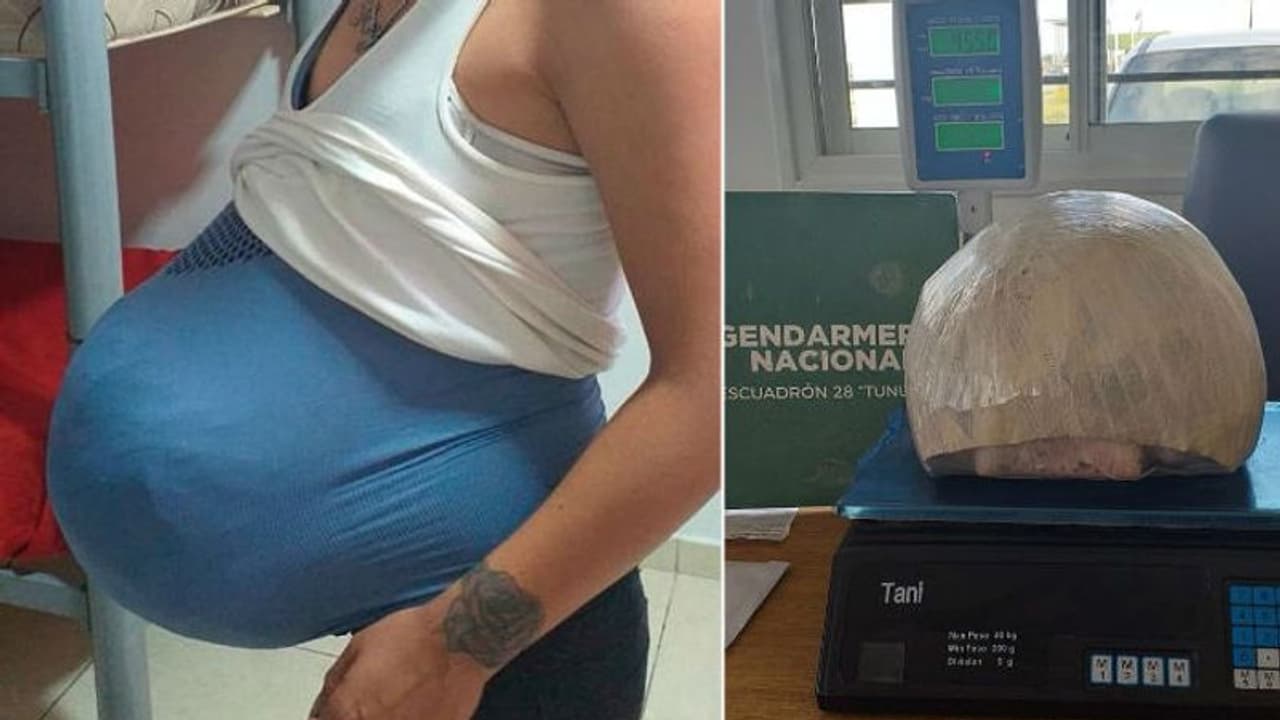 ഗര്ഭിണിയാണെന്ന് പറഞ്ഞു; പൊലീസ് പരിശോധനയില് സംഗതി വെളിച്ചത്തായി... ഗര്ഭിണിയാണെന്ന് പറഞ്ഞു; പൊലീസ് പരിശോധനയില് സംഗതി വെളിച്ചത്തായി...