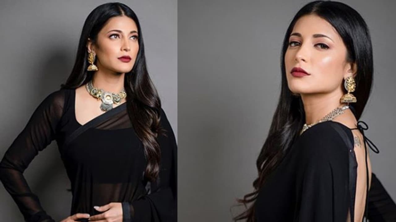 കറുപ്പിൽ തിളങ്ങി ശ്രുതി ഹാസൻ; ചിത്രങ്ങൾ കാണാം കറുപ്പിൽ തിളങ്ങി ശ്രുതി ഹാസൻ; ചിത്രങ്ങൾ കാണാം