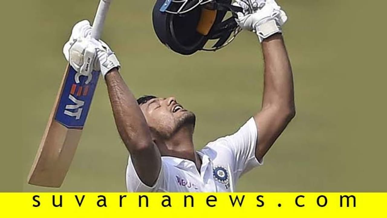 ಇಂದೋರ್ ಟೆಸ್ಟ್: ಮಯಾಂಕ್ ಅಗರ್‌ವಾಲ್ ಖಾತೆಗೆ ಮತ್ತೊಂದು ಶತಕ