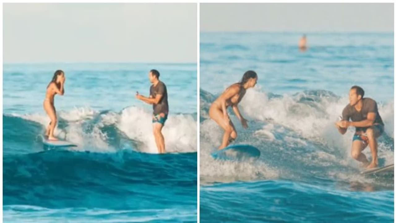 കടലിൽ വച്ച് കാമുകിയോട് വിവാഹാഭ്യർഥന നടത്തി യുവാവ്; ഒടുവിൽ സംഭവിച്ചത് കടലിൽ വച്ച് കാമുകിയോട് വിവാഹാഭ്യർഥന നടത്തി യുവാവ്; ഒടുവിൽ സംഭവിച്ചത്