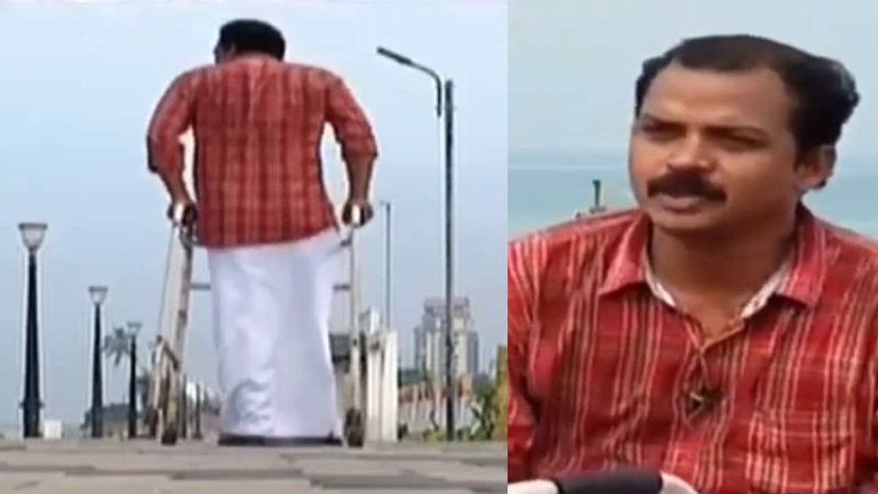 ആശുപത്രികളുടെ അനാസ്ഥയിൽ നഷ്ടപ്പെട്ടത് വലതുകാൽ; ജീവിതത്തിന് മുന്നിൽ തോൽക്കാതെ വിമിത്ത് ആശുപത്രികളുടെ അനാസ്ഥയിൽ നഷ്ടപ്പെട്ടത് വലതുകാൽ; ജീവിതത്തിന് മുന്നിൽ തോൽക്കാതെ വിമിത്ത്