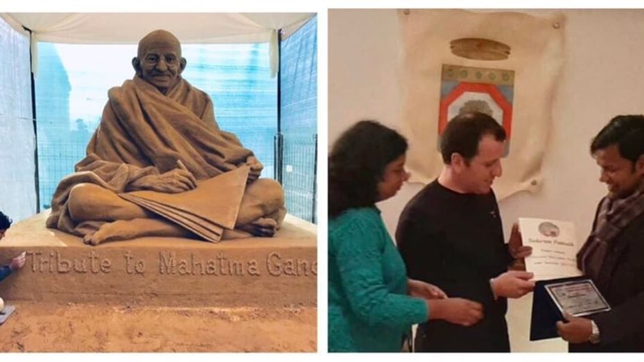 வரலாறு படைத்த இந்தியர்: மணல் சிற்பத்துக்கான இத்தாலியின் மிக உயரிய விருதை வென்றார் சிற்பக் கலைஞர் சுதர்ஸன் பட்நாயக் ... வரலாறு படைத்த இந்தியர்: மணல் சிற்பத்துக்கான இத்தாலியின் மிக உயரிய விருதை வென்றார் சிற்பக் கலைஞர் சுதர்ஸன் பட்நாயக் ...