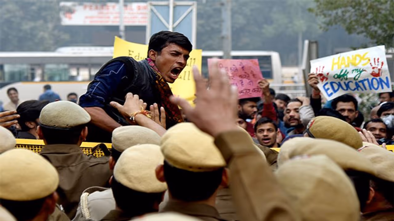 JNU students' union calls for protest march to Parliament over hostel fee hike JNU students' union calls for protest march to Parliament over hostel fee hike