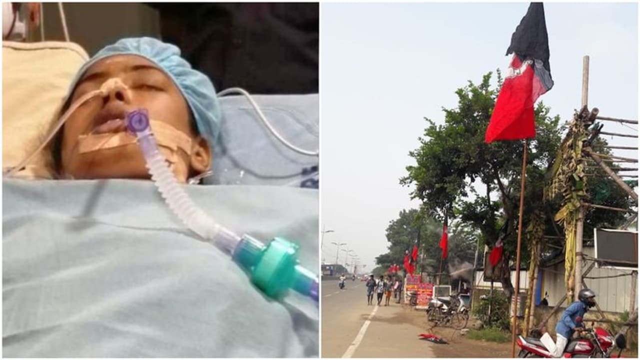 அதிமுக கொடிக்கம்பம் சாய்ந்து காலை இழந்த இளம்பெண்ணிற்கு அரசு வேலை..! அமைச்சர் அதிரடி அறிவிப்பு..!