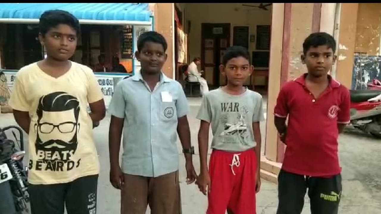 கிருஷ்ணகிரியில் நான்கு சிறுவர்கள் சேர்ந்து செய்த காரியம்..!! வீடியோ வெளியிட்டு கலங்கடித்த சம்பவம்..!!