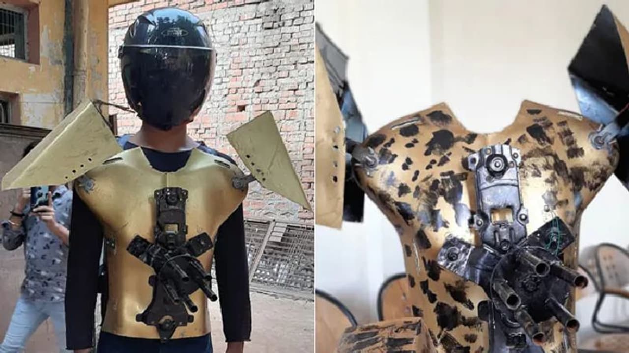 ಭಾರತೀಯ ಯೋಧರಿಗಾಗಿ 'ಐರನ್ ಮ್ಯಾನ್' ಸೂಟ್: ಎದುರಿರುವ ಶತ್ರು ಛಿದ್ರ ಛಿದ್ರ! ಭಾರತೀಯ ಯೋಧರಿಗಾಗಿ 'ಐರನ್ ಮ್ಯಾನ್' ಸೂಟ್: ಎದುರಿರುವ ಶತ್ರು ಛಿದ್ರ ಛಿದ್ರ!