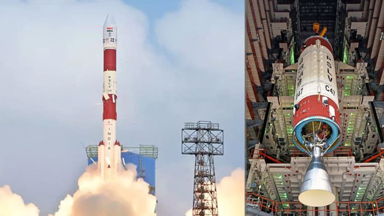 నింగిలోకి దూసుకెళ్లిన పీఎస్ఎల్వీ సీ 47 నింగిలోకి దూసుకెళ్లిన పీఎస్ఎల్వీ సీ 47
