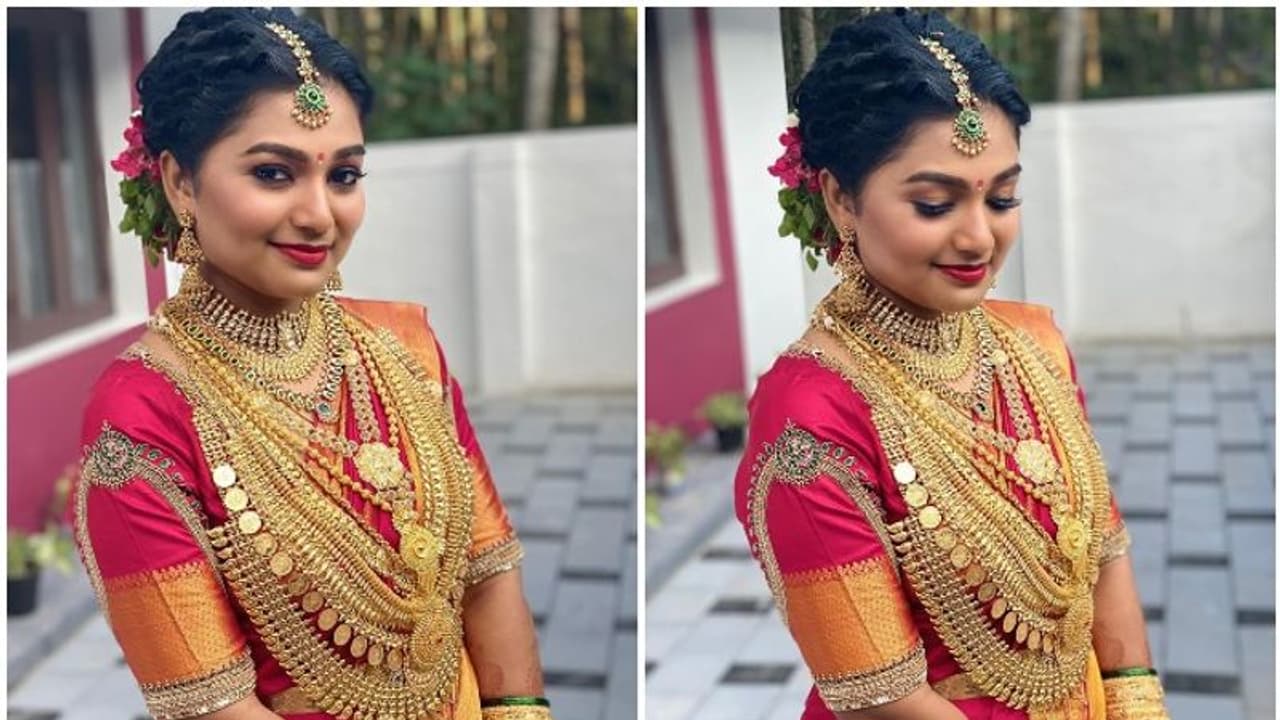 'രാജകീയ വേഷത്തില്‍ നിന്നും മലയാളിവധുവിലേക്ക്'; സാരിയില്‍ സുന്ദരിയായി ശ്രീലക്ഷ്മി, വിവാഹച്ചിത്രങ്ങള്‍ വൈറല്‍