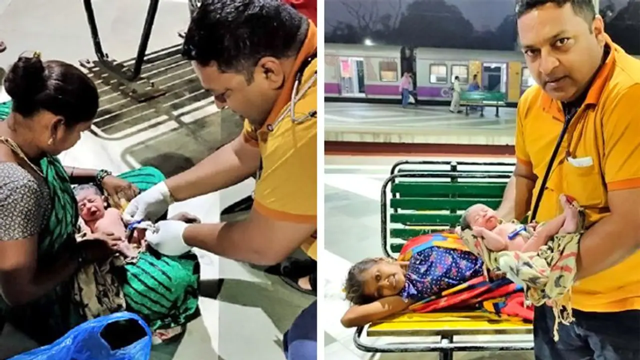 महिला ने रेलवे स्टेशन पर दिया बच्चे को जन्म, रेलवे कर्मचारियों की मदद से ऐसे कराई गई डिलीवरी महिला ने रेलवे स्टेशन पर दिया बच्चे को जन्म, रेलवे कर्मचारियों की मदद से ऐसे कराई गई डिलीवरी