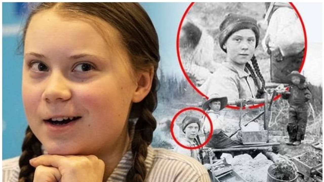 ഗ്രെറ്റ തുംബർഗ് ഒരു ടൈം ട്രാവലറോ? 120 വർഷം പഴക്കമുള്ള ചിത്രത്തിലെ പെൺകുട്ടിയുമായുള്ള സാമ്യത്തെത്തുടർന്ന് പ്രചരിക്കുന്നത് നിരവധി അഭ്യൂഹങ്ങൾ ഗ്രെറ്റ തുംബർഗ് ഒരു ടൈം ട്രാവലറോ? 120 വർഷം പഴക്കമുള്ള ചിത്രത്തിലെ പെൺകുട്ടിയുമായുള്ള സാമ്യത്തെത്തുടർന്ന് പ്രചരിക്കുന്നത് നിരവധി അഭ്യൂഹങ്ങൾ