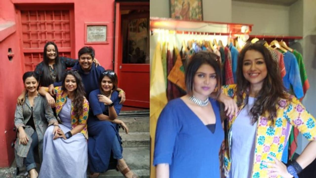 রঙেই মন ছোঁয়াবে শুভা ডিজাইন স্টুডিও, শহরের পোশাক বিপণিতে সোহিনী সায়নি ও মানালিরা রঙেই মন ছোঁয়াবে শুভা ডিজাইন স্টুডিও, শহরের পোশাক বিপণিতে সোহিনী সায়নি ও মানালিরা