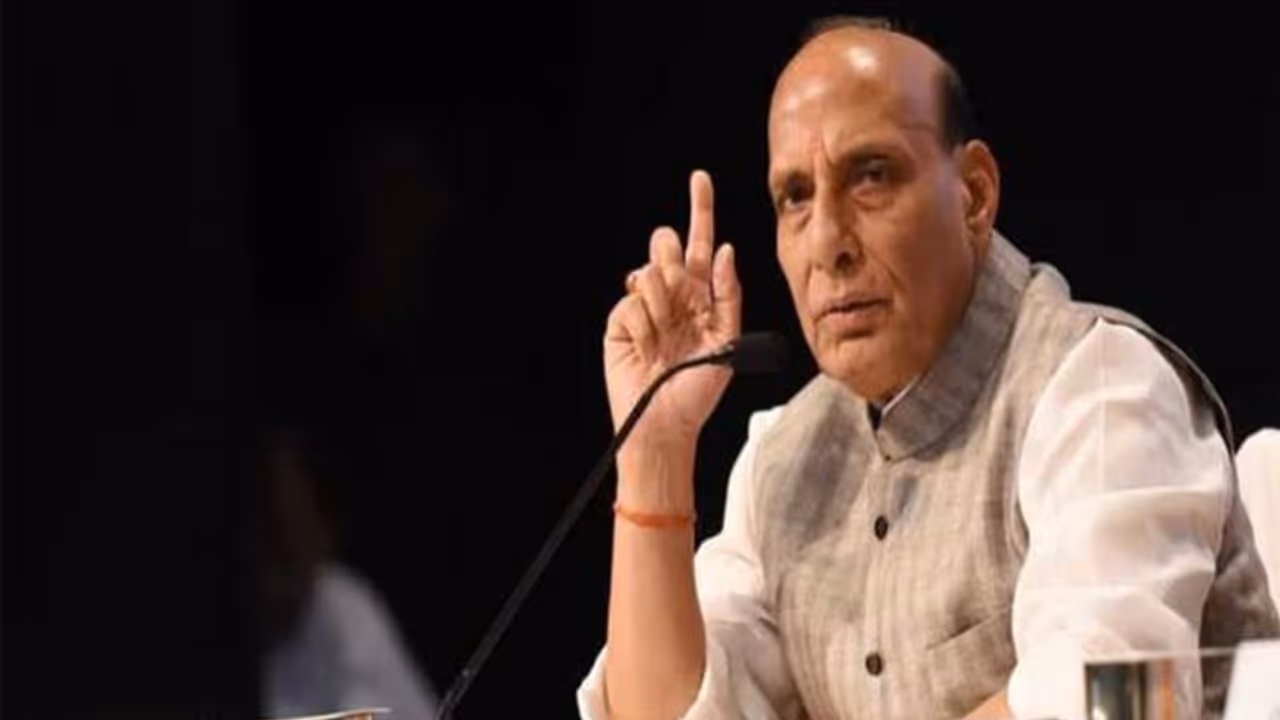 Defence minister Rajnath Singh douses fire; condemns Pragya Singh Thakur's Godse remark Defence minister Rajnath Singh douses fire; condemns Pragya Singh Thakur's Godse remark