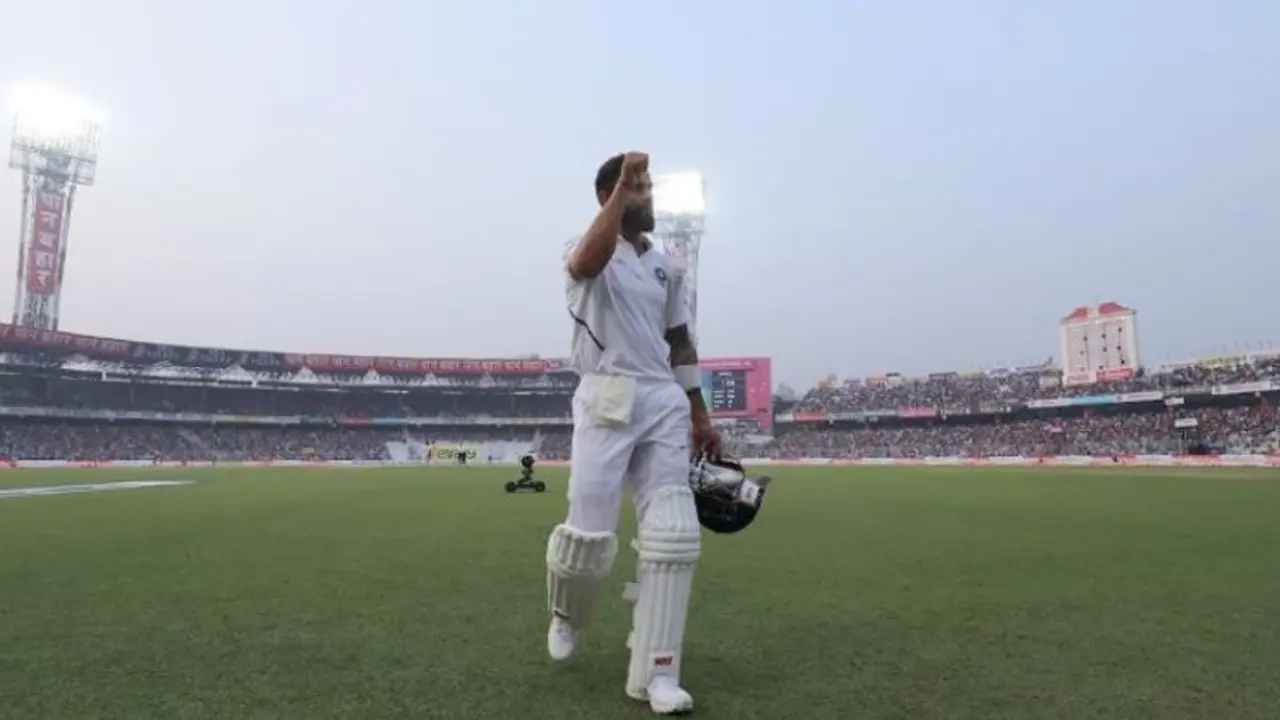 দ্বিতীয় দিনেই জয়ের খোঁজে ইনিংস ঘোষণা কোহলির, ২৪১ রানে এগিয়ে ভারত