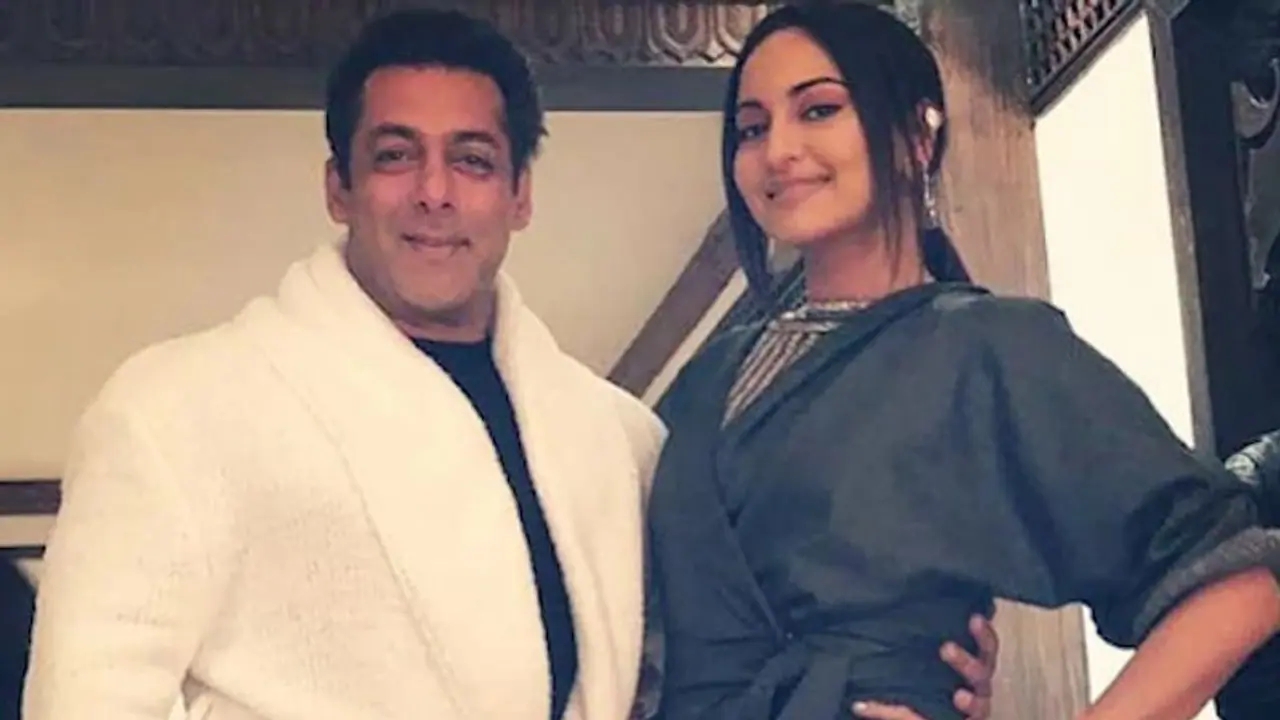 Dabangg 3 stars Salman Khan, Sonakshi Sinha shake a leg with special needs children Dabangg 3 stars Salman Khan, Sonakshi Sinha shake a leg with special needs children