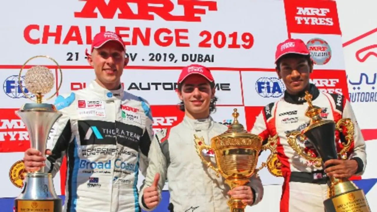 MRF Challenge: Maiden success for Indian American Yuven Sundaramoorthy; Amendola takes triple crown MRF Challenge: Maiden success for Indian American Yuven Sundaramoorthy; Amendola takes triple crown