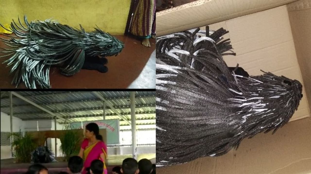 വേദിയില് 'ഭീകരജീവി', ഭയന്നോടാനൊരുങ്ങി കുട്ടികള്; പിന്നീട് സംഭവിച്ചത് വീഡിയോ വേദിയില് 'ഭീകരജീവി', ഭയന്നോടാനൊരുങ്ങി കുട്ടികള്; പിന്നീട് സംഭവിച്ചത് വീഡിയോ