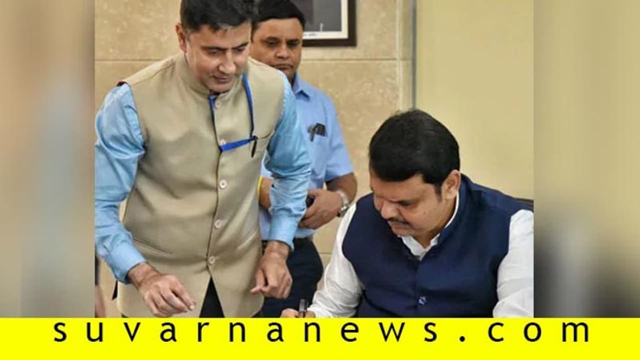 ರಾಜಕೀಯ ಬಿಕ್ಕಟ್ಟಿನ ನಡುವೆ 'ಮಹಾ' ಸಿಎಂ ಆದ ಫಡ್ನವೀಸ್: ಮಾಡಿದ ಮೊದಲ ಕೆಲಸವೇ ಇದು!