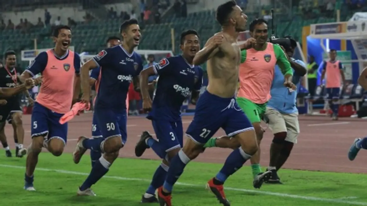 ISL: 3 goals in injury time as Chennaiyin FC edge Hyderabad in dramatic fashion ISL: 3 goals in injury time as Chennaiyin FC edge Hyderabad in dramatic fashion