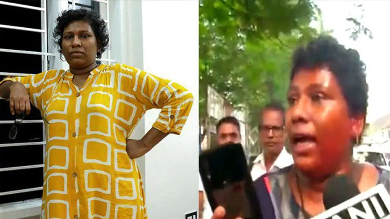 सबरीमला जा रही महिला अधिकार कार्यकर्ता के ऊपर डाल दी मिर्ची स्प्रे सबरीमला जा रही महिला अधिकार कार्यकर्ता के ऊपर डाल दी मिर्ची स्प्रे