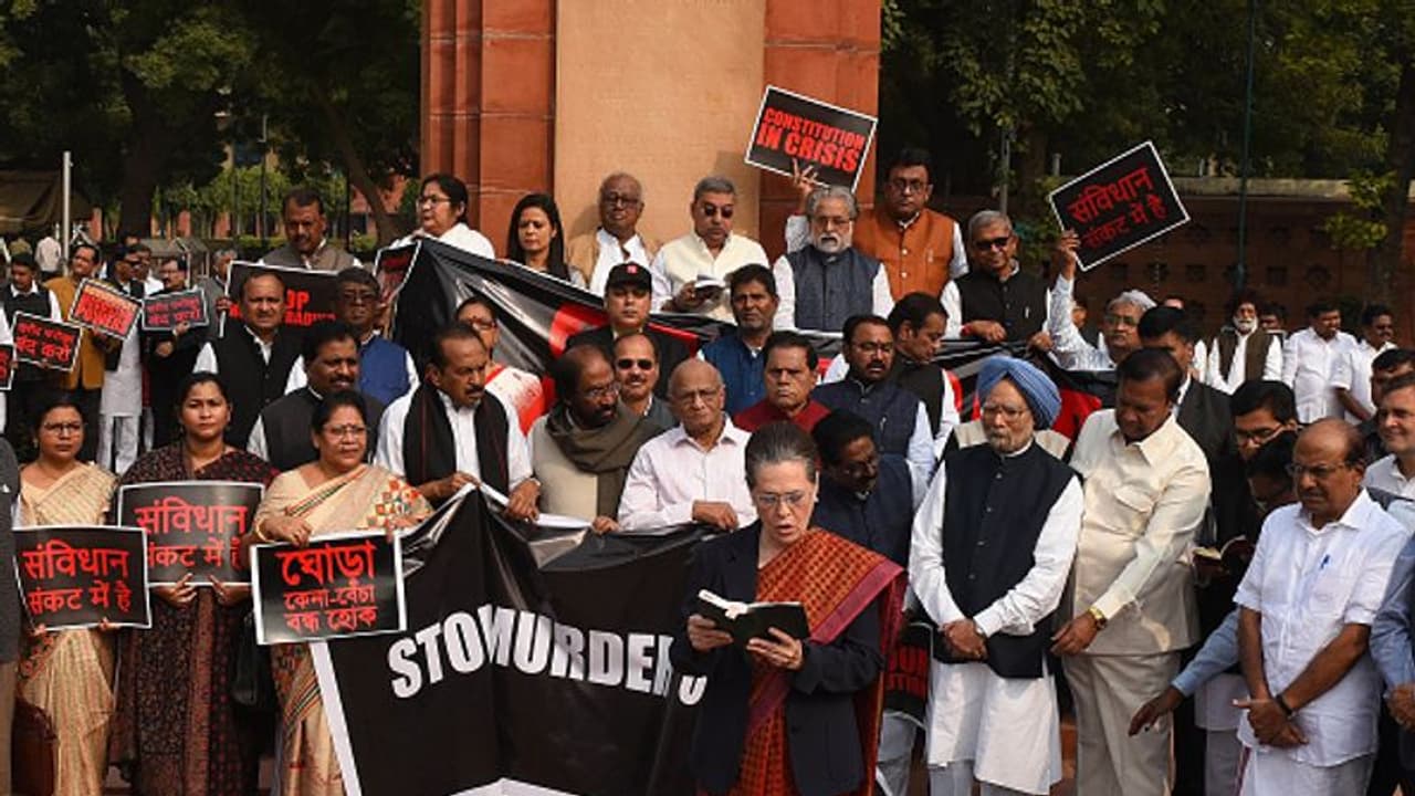 ഉന്നാവ്, ത്രിപുര വിഷയങ്ങൾ പാർലമെന്റിനകത്തും പുറത്തും ഉയർത്താൻ തയ്യാറെടുത്ത് കോൺഗ്രസ് ഉന്നാവ്, ത്രിപുര വിഷയങ്ങൾ പാർലമെന്റിനകത്തും പുറത്തും ഉയർത്താൻ തയ്യാറെടുത്ത് കോൺഗ്രസ്