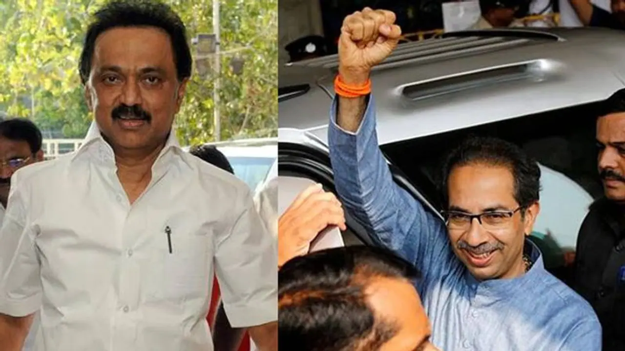 பாஜகவுக்கு பாடம் புகட்டிய சிவசேனா... ஓடோடி வந்து வாழ்த்து தெரிவித்த மு.க.ஸ்டாலின்..!