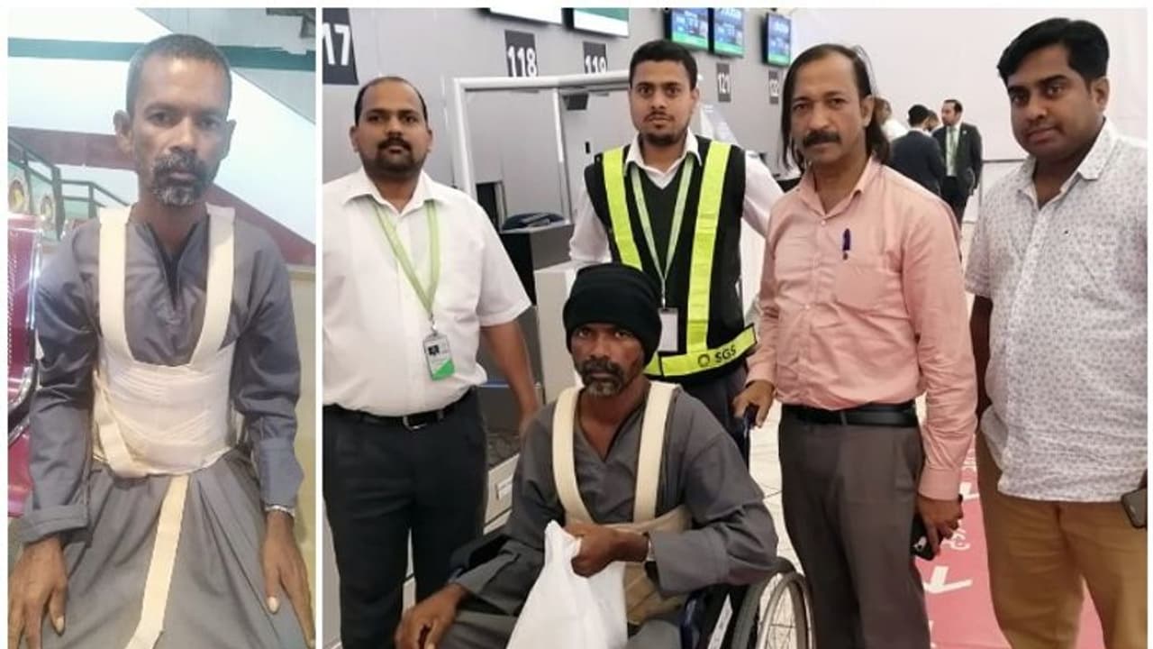 ഒട്ടകത്തിന്റെ അടിയില്പെട്ട് സൗദിയില് ഇന്ത്യക്കാരന്റെ നട്ടെല്ല് തകര്ന്നു; ആശുപത്രിയില് ഉപേക്ഷിച്ച് സ്പോണ്സര് ഒട്ടകത്തിന്റെ അടിയില്പെട്ട് സൗദിയില് ഇന്ത്യക്കാരന്റെ നട്ടെല്ല് തകര്ന്നു; ആശുപത്രിയില് ഉപേക്ഷിച്ച് സ്പോണ്സര്