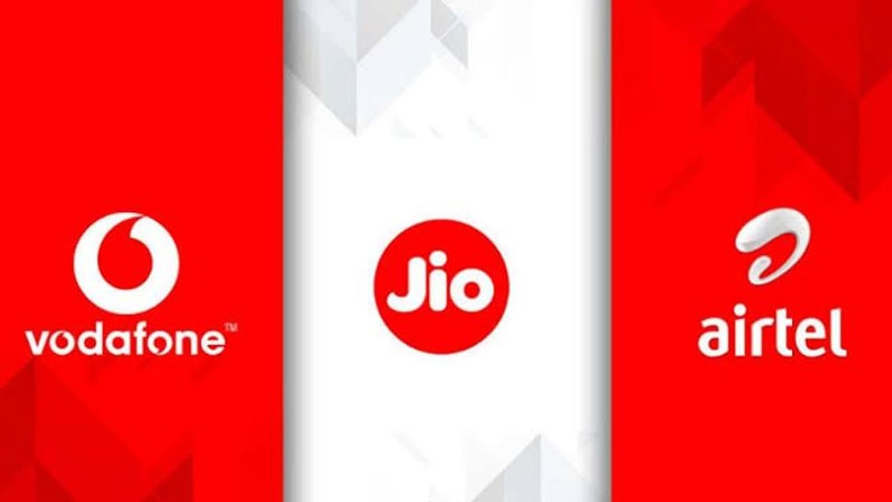 Vodafone Jio Airtel Vodafone Jio Airtel