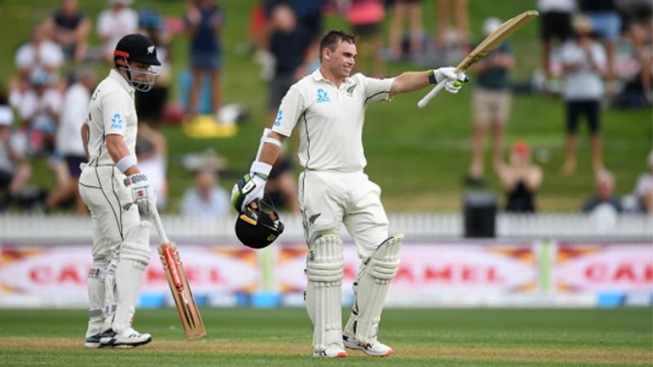 2வது டெஸ்ட்.. இங்கிலாந்துக்கு எதிராக முதல் நாள் ஆட்டத்தில் அசத்திய நியூசிலாந்து.. டாம் லேதம் அபார சதம்