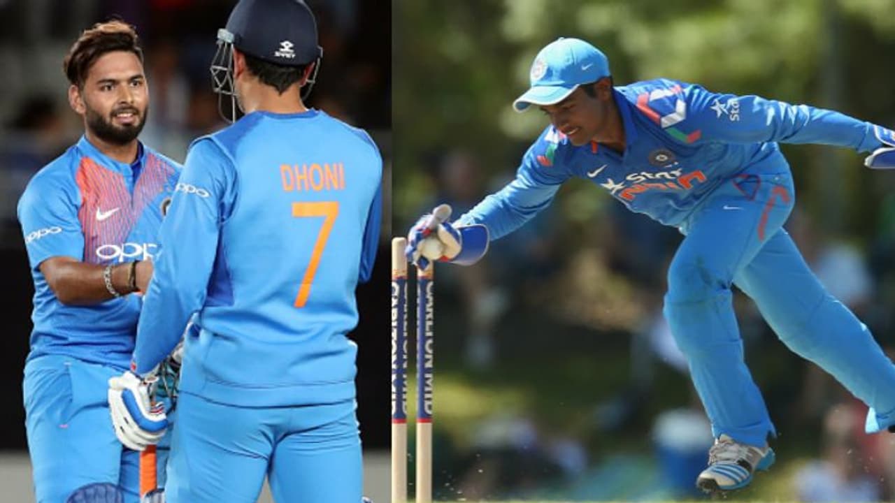 தோனிக்கு கதவை திறந்துவிடும் ரிஷப் பண்ட்.. சாத்த துடிக்கும் சாம்சன் தோனிக்கு கதவை திறந்துவிடும் ரிஷப் பண்ட்.. சாத்த துடிக்கும் சாம்சன்