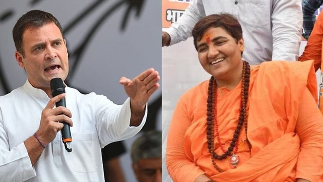 ഗോഡ്സെ പ്രശംസയില്‍ മാപ്പ് പറഞ്ഞ് പ്രഗ്യാ സിംഗ്: പ്രഗ്യ തീവ്രവാദിയെന്ന് രാഹുല്‍