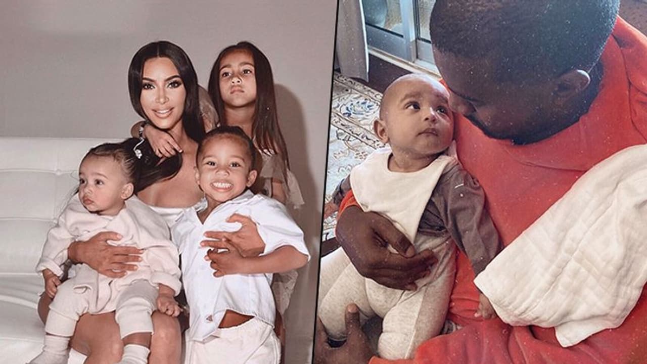 Kim Kardashian shares adorable family pictures on Thanksgiving Kim Kardashian shares adorable family pictures on Thanksgiving