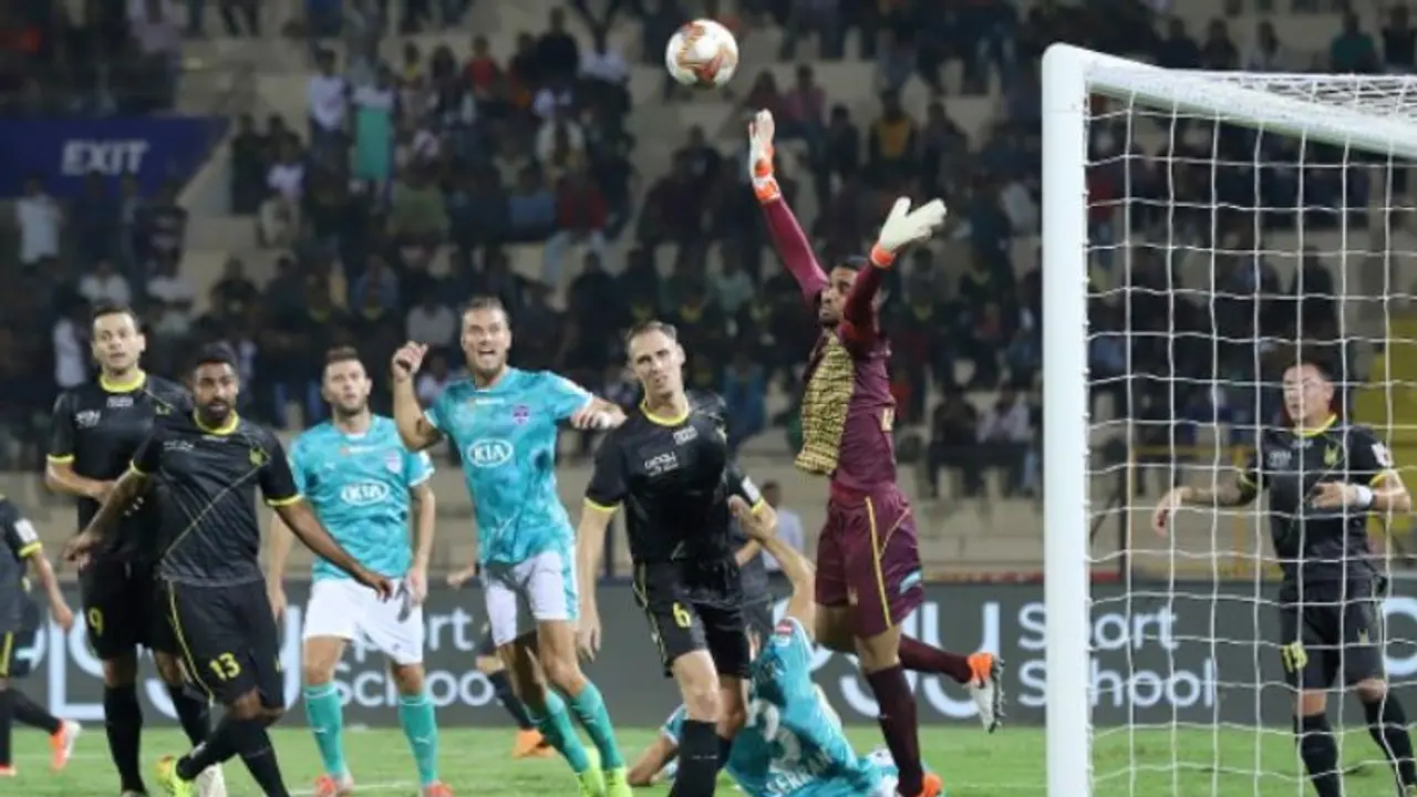 ಐಎಸ್‌ಎಲ್‌: ಬಿಎಫ್‌ಸಿ ಹೈದ್ರಾಬಾದ್‌ ಪಂದ್ಯ ಡ್ರಾನಲ್ಲಿ ಅಂತ್ಯ