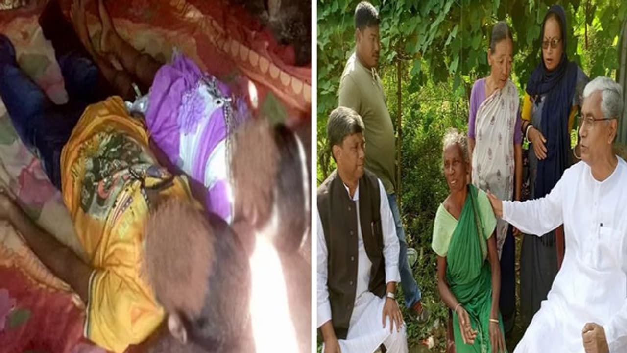 हाय री गरीबी: पहले मां ने दोनों बच्चों को खिलाया जहर, फिर पति को लेकर पेड़ से लटक गई हाय री गरीबी: पहले मां ने दोनों बच्चों को खिलाया जहर, फिर पति को लेकर पेड़ से लटक गई