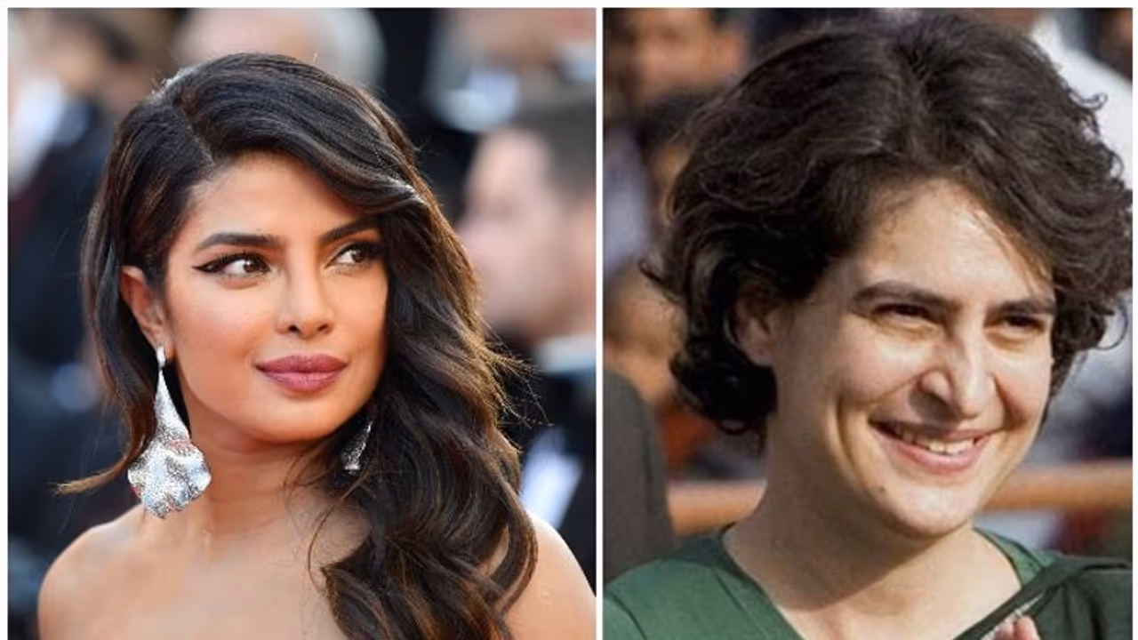 Congress leader forgets his party leaders; cheers for Priyanka Chopra instead of 'Priyanka Gandhi'