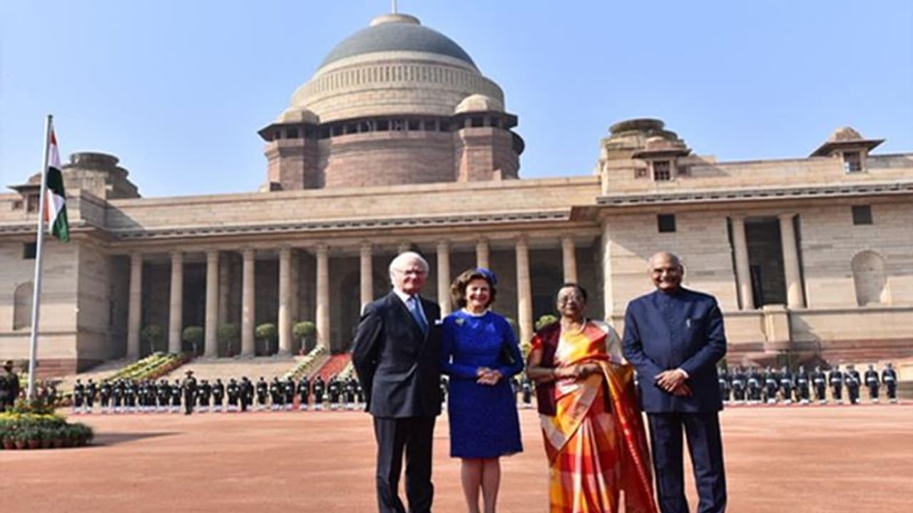 स्वीडन का शाही जोड़ा भारत में, गांधी की समाधि, जामा मस्जिद और देखने जाएंगे लालकिला स्वीडन का शाही जोड़ा भारत में, गांधी की समाधि, जामा मस्जिद और देखने जाएंगे लालकिला