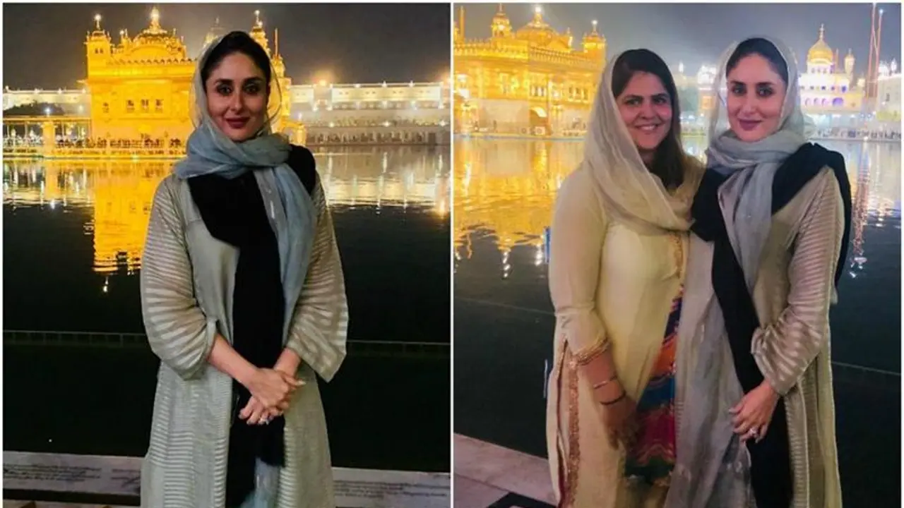 Kareena Kapoor seeks blessings at Golden Temple, pictures and video go viral Kareena Kapoor seeks blessings at Golden Temple, pictures and video go viral