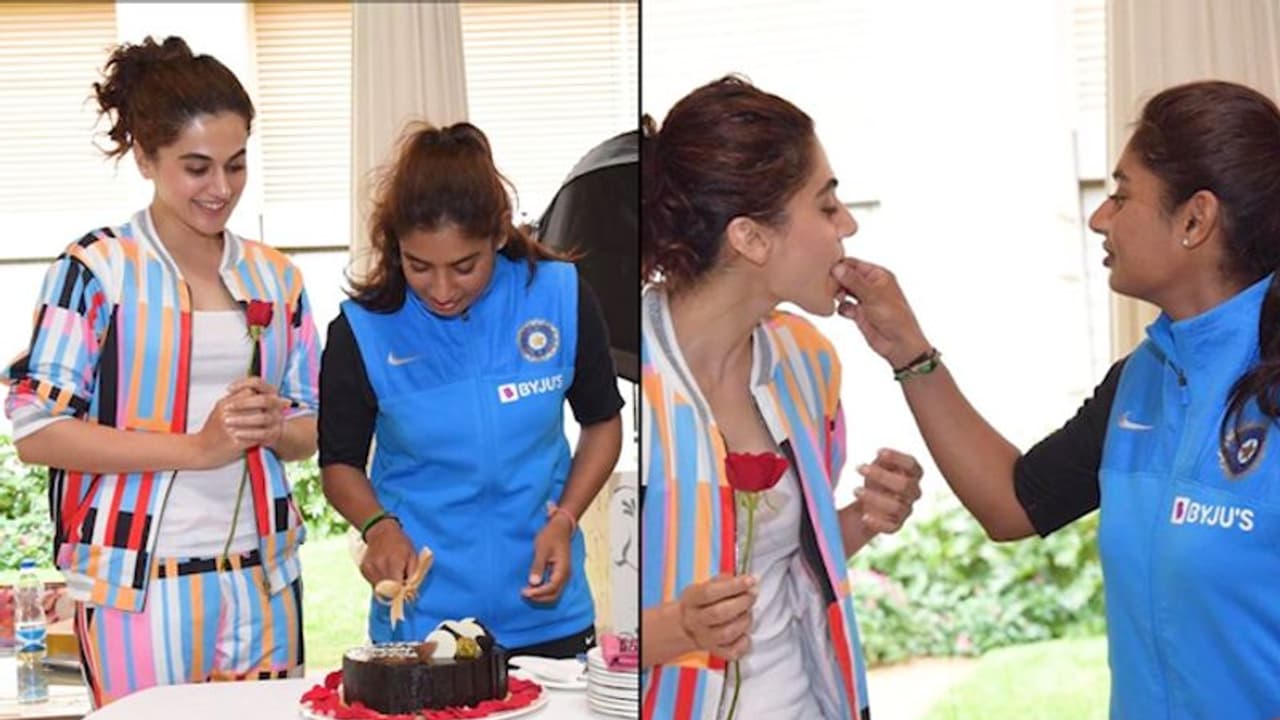 Taapsee Pannu to essay role of Mithali Raj; celebrates Indian captain's 37th birthday Taapsee Pannu to essay role of Mithali Raj; celebrates Indian captain's 37th birthday