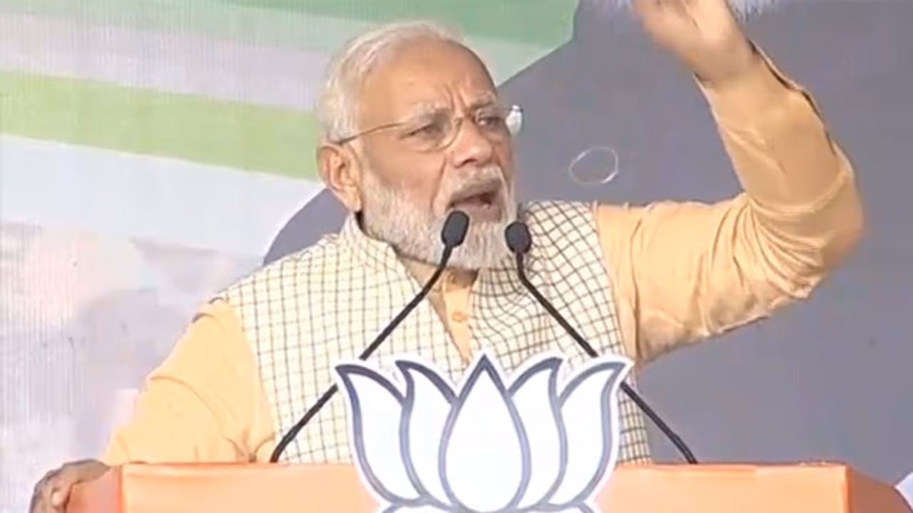 Jharkhand: PM Modi addresses election rally in Khunti, promises scholarship to children of martyrs