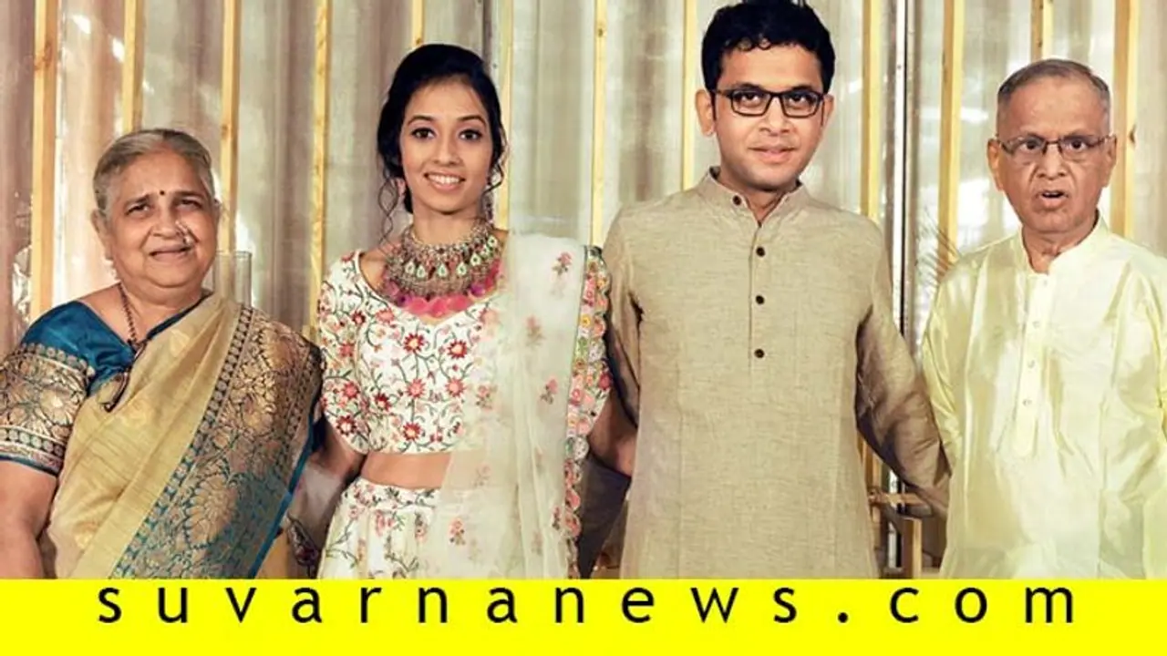 ಮೂರ್ತಿ ದಂಪತಿ ಮನೆಗೆ ಸೊಸೆ ಅಪರ್ಣಾ ಆಗಮನ: ಸರಳ ಮದುವೆಯಾದ ರೋಹನ್! ಮೂರ್ತಿ ದಂಪತಿ ಮನೆಗೆ ಸೊಸೆ ಅಪರ್ಣಾ ಆಗಮನ: ಸರಳ ಮದುವೆಯಾದ ರೋಹನ್!